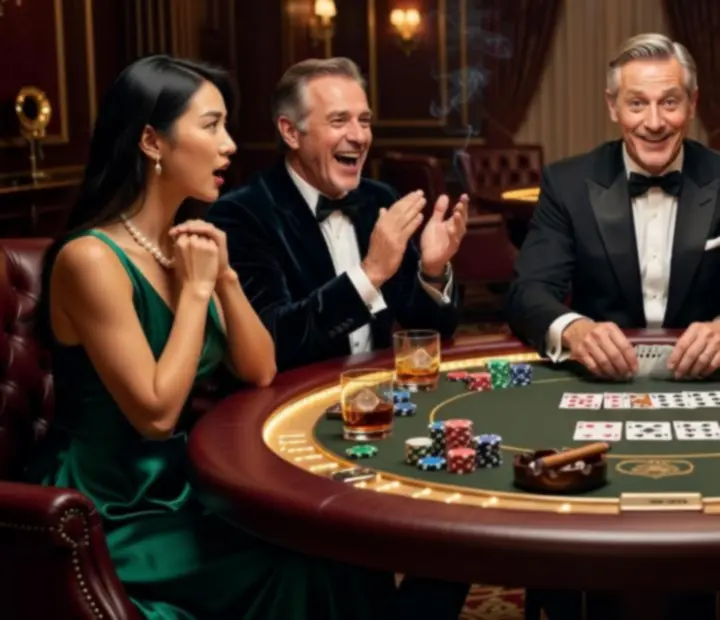 Cinematická momentka z pokerového večera v kasinu Play Dorica